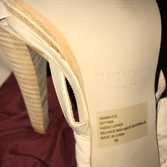 Colin Stewart lace up heeled sandals - Picture 3 of 5